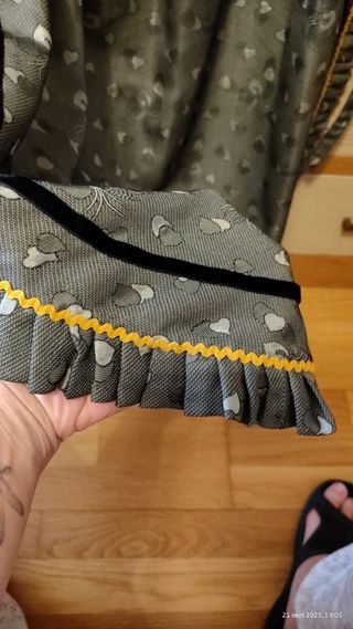Mandil para traje regional artesanal 
