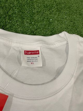 Camiseta Supreme Blanca