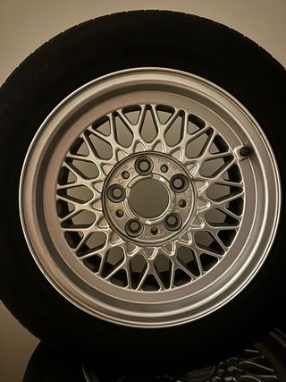 4 Jantes BMW BBS 15 com Pneus