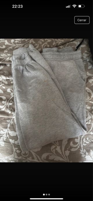 Pantalón chándal gris