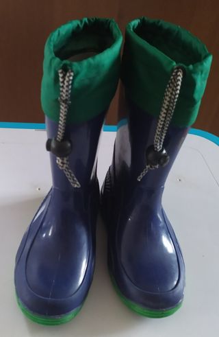 Stivaletti pioggia blu n. 27