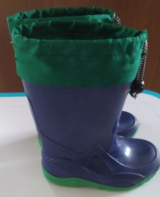 Stivaletti pioggia blu n. 27