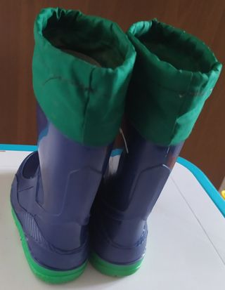 Stivaletti pioggia blu n. 27