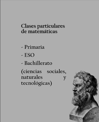 Clases particulares de matemáticas