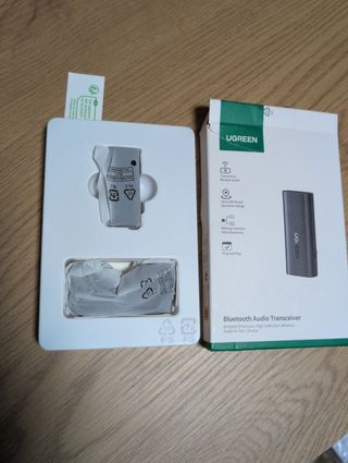 Transmisor Receptor Bluetooth UGREEN Gris