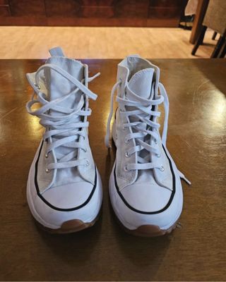 Converse Blancas Plataforma