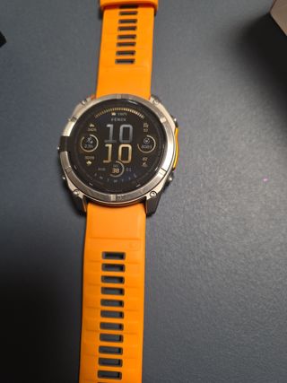 Garmin Fenix 8 51mm AMOLED Zafiro Naranja