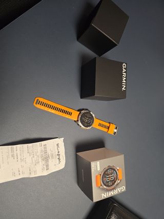 Garmin Fenix 8 51mm AMOLED Zafiro Naranja