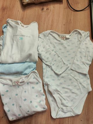 Lote 5 bodys bebé Zara 18/24 meses