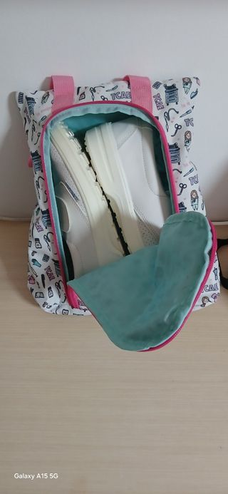 Mochila para zuecos TCAE