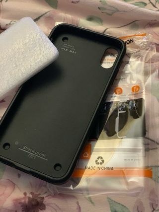 Funda Negra iPhone XS Max Nueva