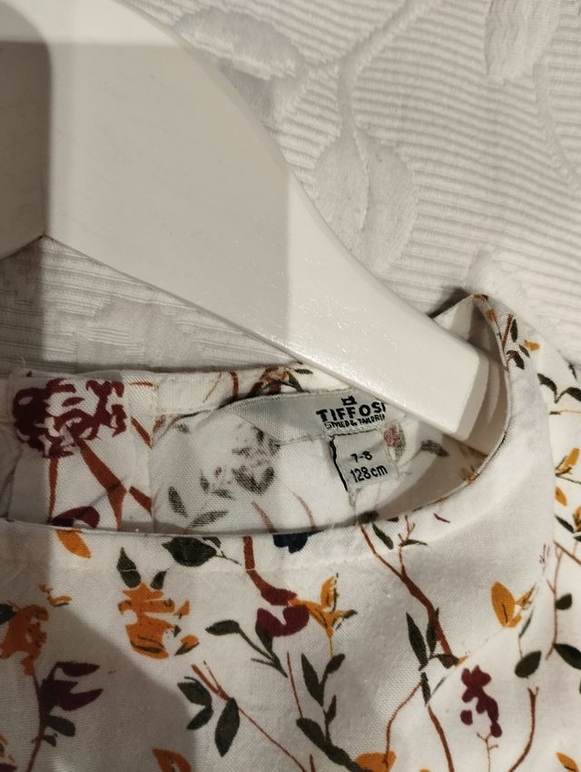 Blusa estampada niña manga larga