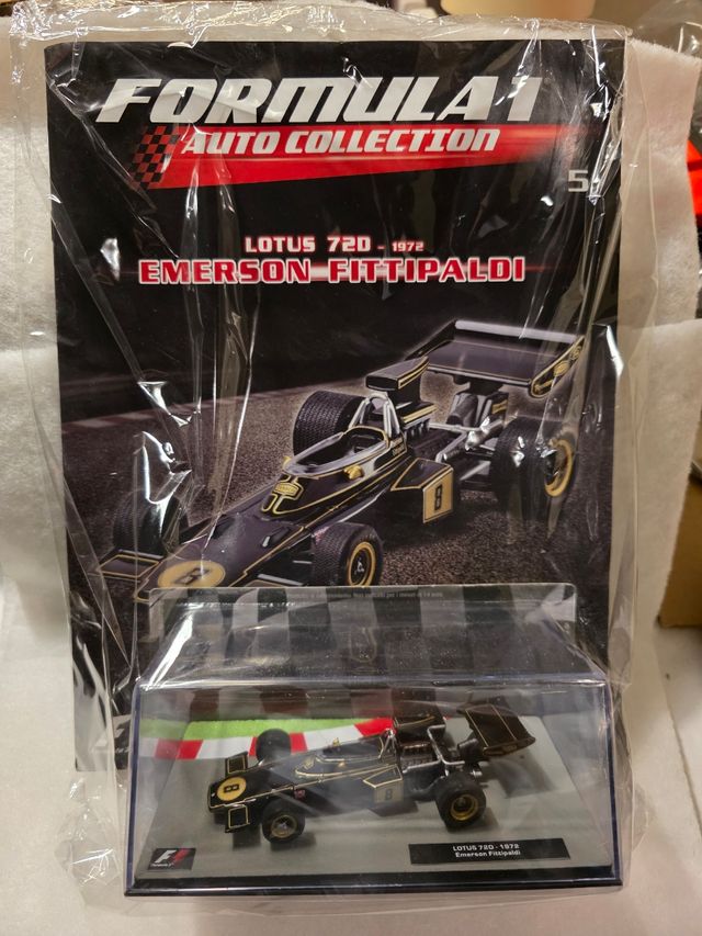 Modellino Lotus 72D 1972 Emerson Fittipaldi