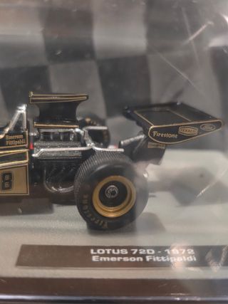 Modellino Lotus 72D 1972 Emerson Fittipaldi