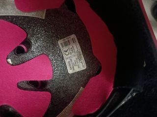 Casco infantil rosa Oxelo