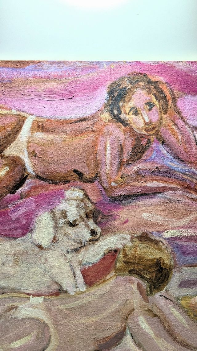 Llopis Beltrá óleo firmado gran formato