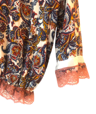 Blusa estampada paisley