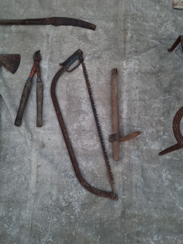 Herramientas antiguas de mano