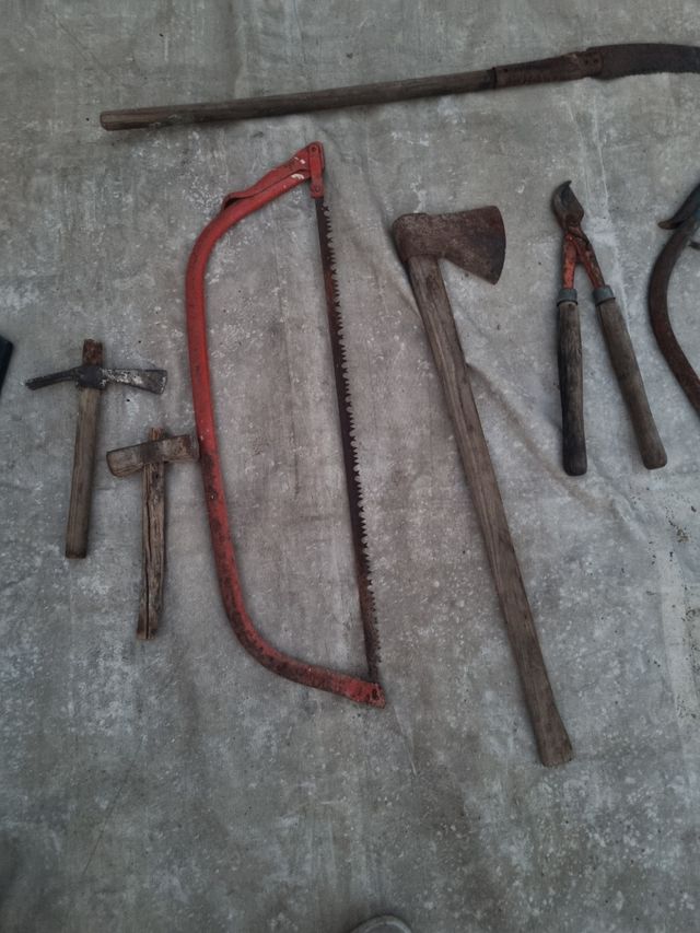 Herramientas antiguas de mano
