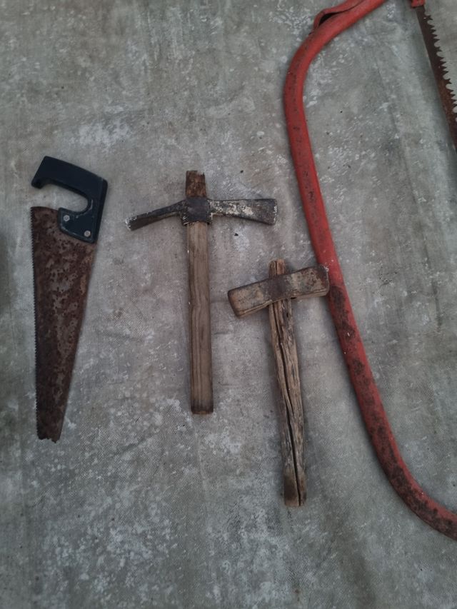 Herramientas antiguas de mano