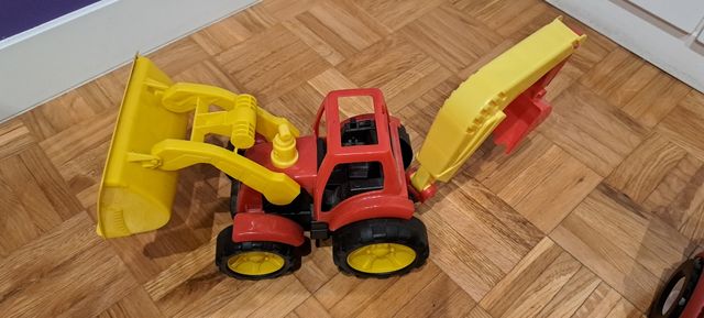 Lote Juguetes Bebé: Camión, Grúa y Tortuga