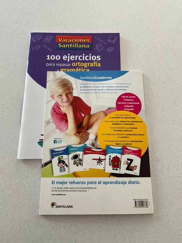 VACACIONES SANTILLANA 4 PRIMARIA 100 EJERCICIOS...
