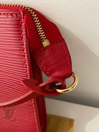 Bolso Pochette Louis Vuitton Rojo