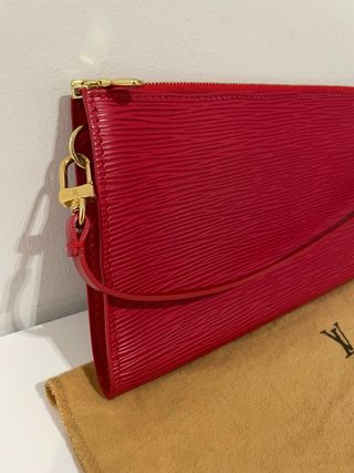 Bolso Pochette Louis Vuitton Rojo