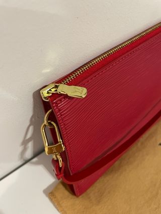 Bolso Pochette Louis Vuitton Rojo