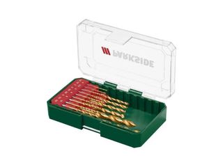 Juego de brocas helicoidales HSS de 15 piezas