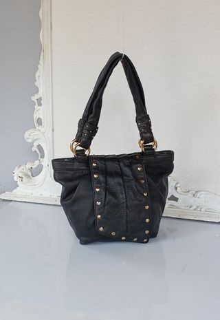 Borsa Max Mara Nera con Borchie