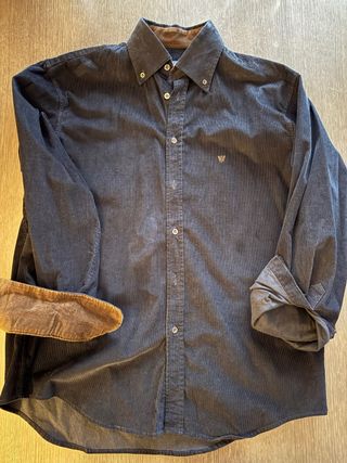 Camisa de pana Caramelo