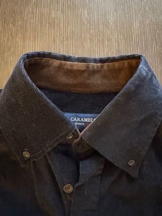 Camisa de pana Caramelo