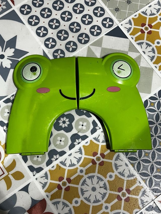 Adaptador WC Niños Rana Verde