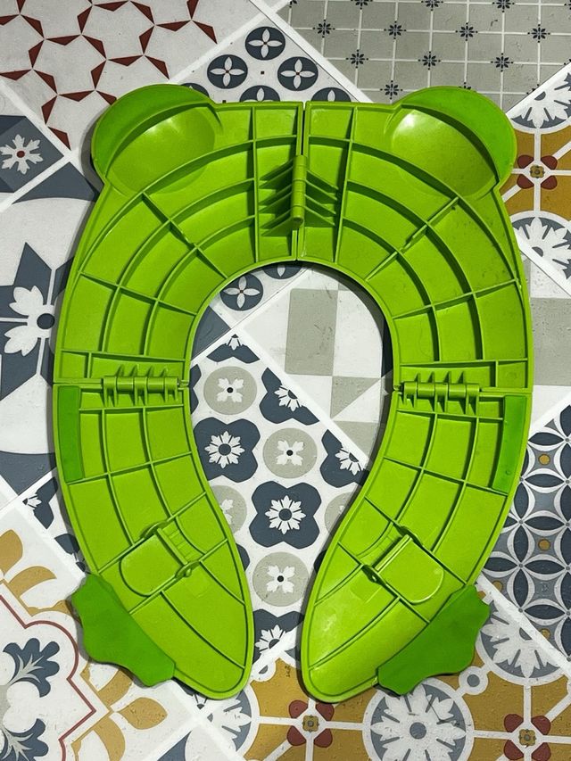 Adaptador WC Niños Rana Verde