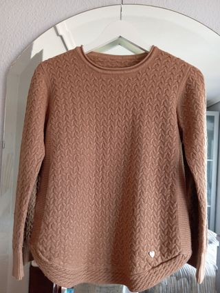 Jersey Camel Trenzado
