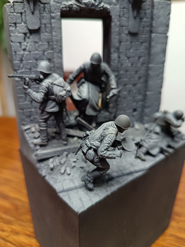 Maqueta Diorama Stalingrado Figuras Guerra