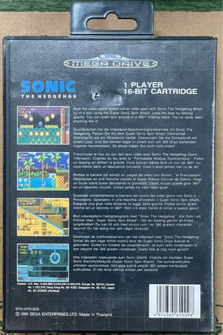 Sonic the Hedgehog - Mega Drive