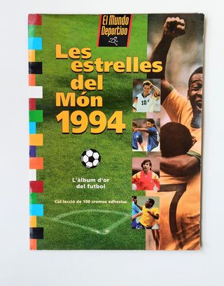 ALBUM LES ESTRELLES DEL MÓN 1994 MUNDO DEPORTIVO