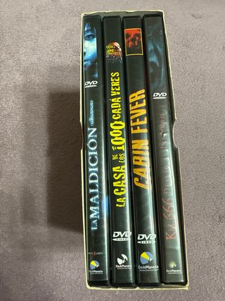 Pack 4 Películas Terror DVD Español