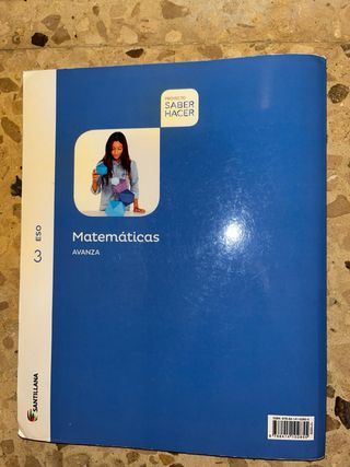 MATEMATICAS SERIE AVANZA 3 ESO SABER HACER