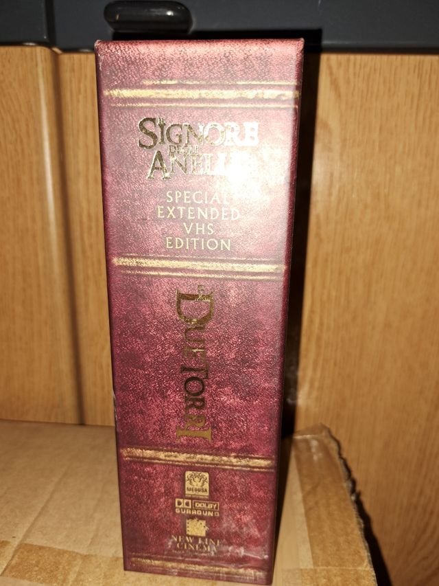 VHS Il Signore degli Anelli Le Due Torri