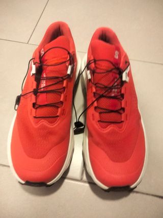 Zapatillas Salomon Ultra Glide 3 Rojas y Blancas