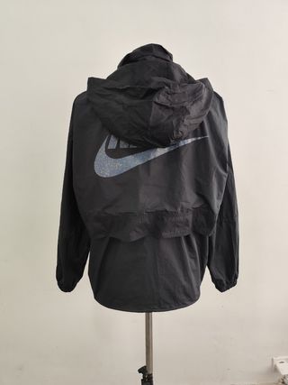 Sudadera Cortavientos Nike Negra Talla XS