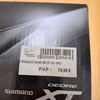 Pedales Shimano XT PD-M780