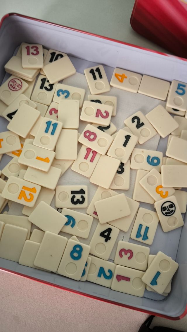 Juego Rummi Clásico Caja Metal