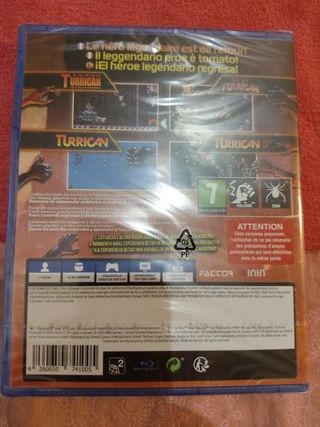 Precintado Turrican Flashback PS4
