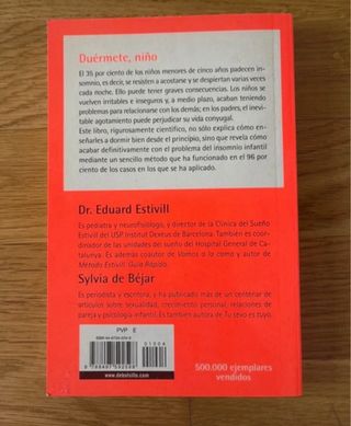 Libro Duérmete, Niño