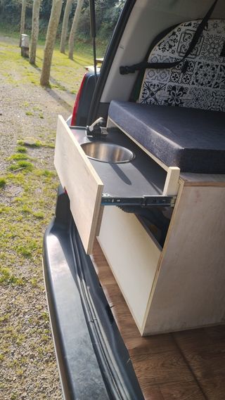 Kit Camper Rifter long, berlingo long y similar