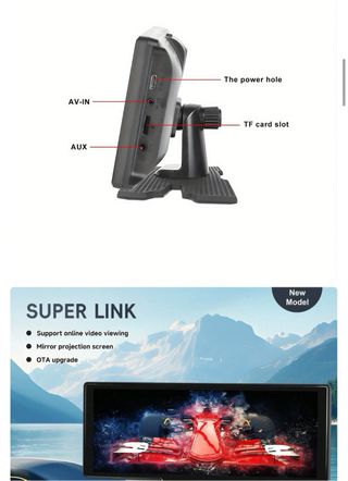 Pantalla Coche Car Play Super Link